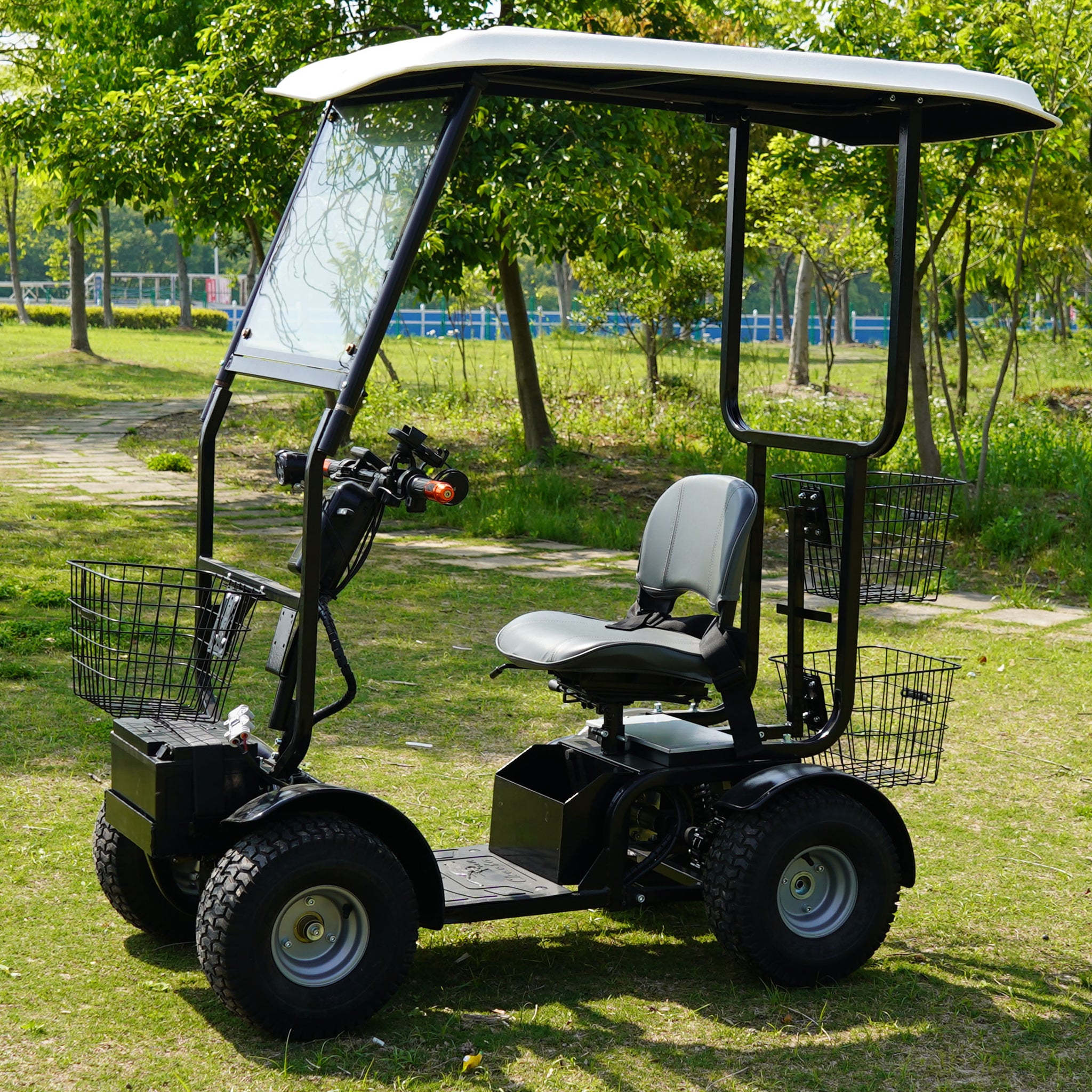 CheetaGolf Ninja Single-Rider 4-Wheel Street Legal All Terrain Mobility Scooter