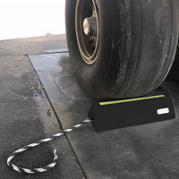 Elasco 24" Aircraft Wheel Chock with Glow & Reflectors