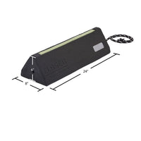 Elasco 24" Aircraft Wheel Chock with Glow & Reflectors