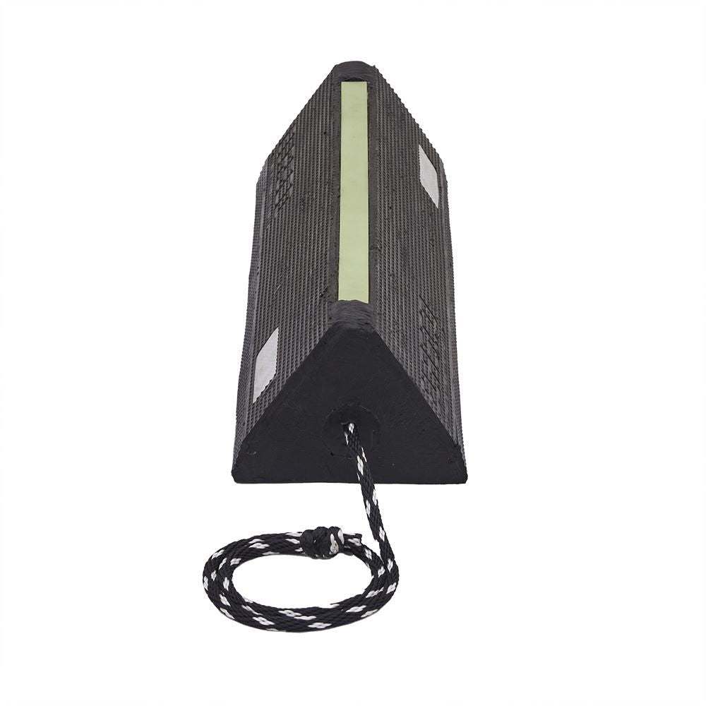 Elasco 24" Aircraft Wheel Chock with Glow & Reflectors