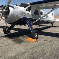 Elasco 24" Aircraft Wheel Chock with Glow & Reflectors