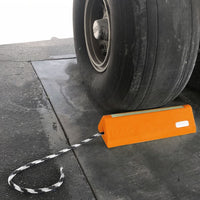 Elasco 24" Aircraft Wheel Chock with Glow & Reflectors