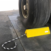 Elasco 24" Aircraft Wheel Chock with Glow & Reflectors