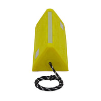 Elasco 24" Aircraft Wheel Chock with Glow & Reflectors
