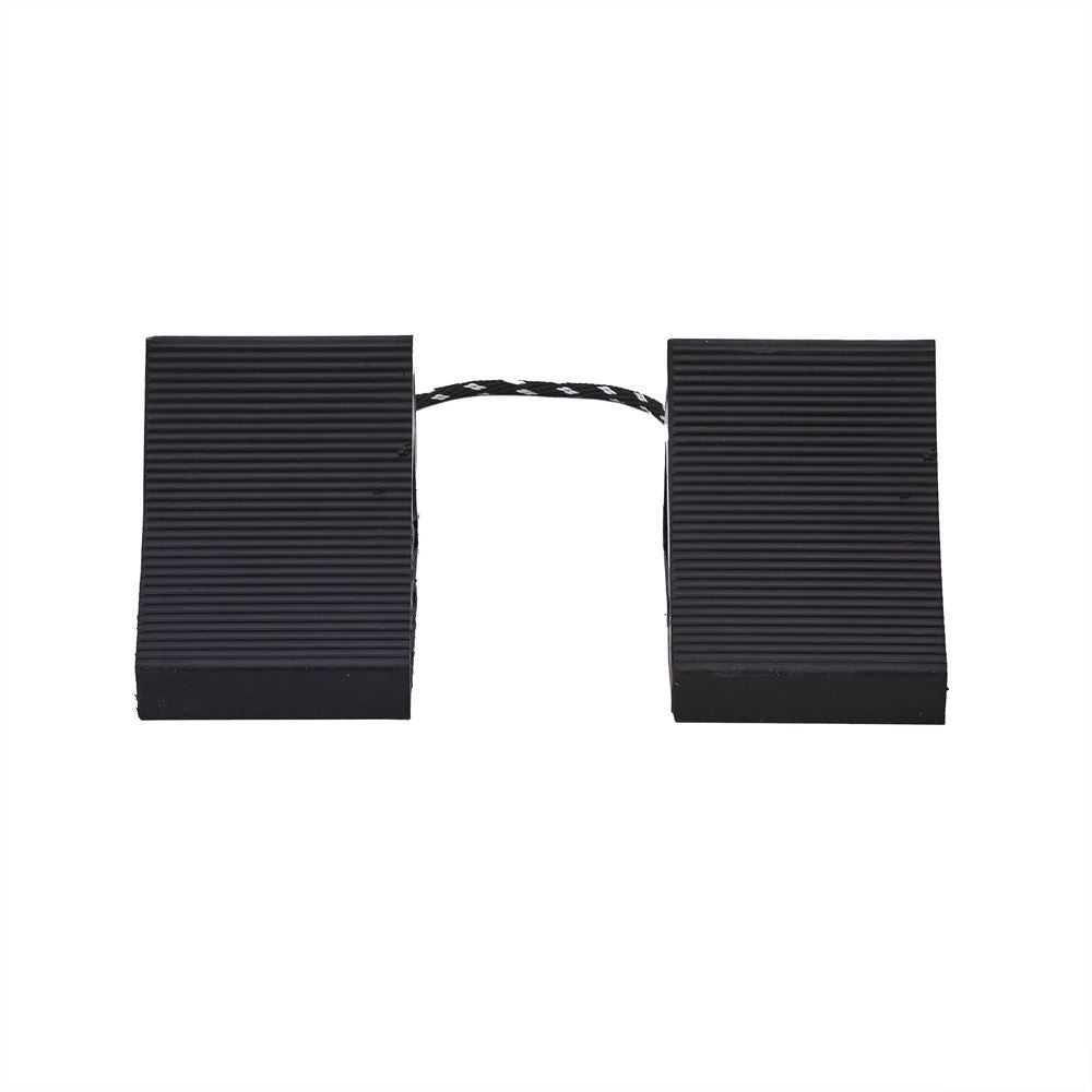 Elasco 7" Vehicle Wheel Chock with Eye Hook & Rope