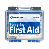 First Aid Only 76-Piece Plastic Case Everyday First Aid Kit