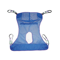 Rhythm Healthcare Mesh Full Body Sling with Commode Cut-Out