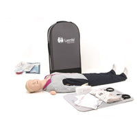 Heartsmart Laerdal Resusci Anne QCPR AED Full Body in Trolley Case