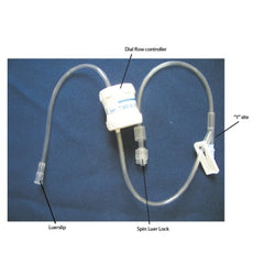 Jorgensen Labs Extension Set with Four-Way Stopcock