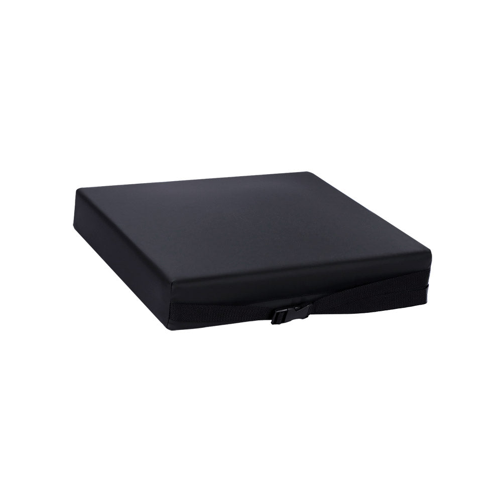 Rhythm Healthcare 3" Liquid Gel Cushion, Black Stretch and Grey Vinyl