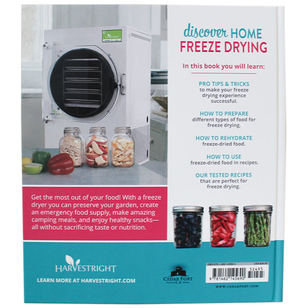 Harvest Right Discover Home Freeze Drying 170 Page Recipe Book