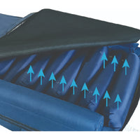 ObboMed OB-3620 Bariatric Alternating Pressure Mattress with 23 LPM Low Air Loss Fan and Heated Massager, Ultra Air Mattress