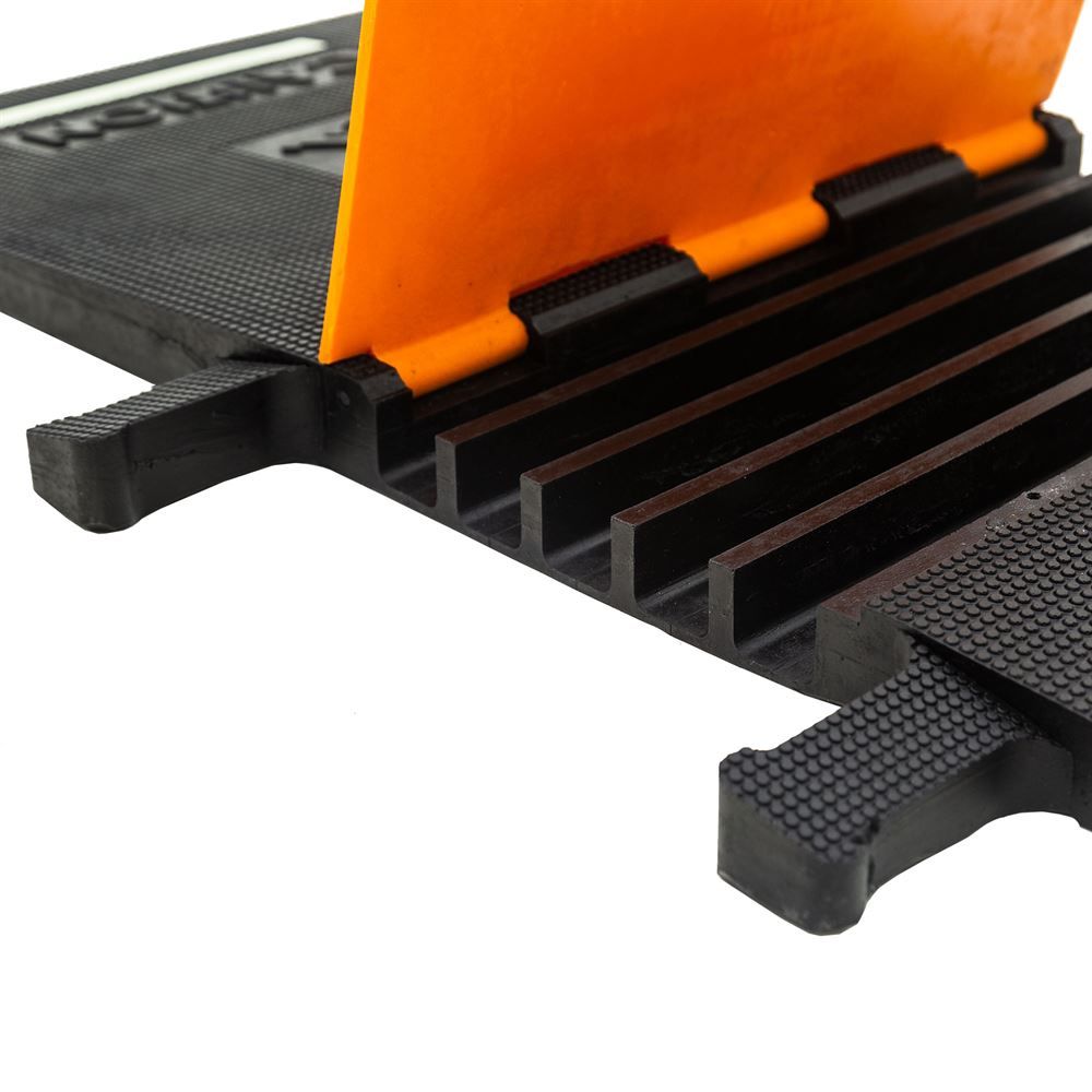 Elasco Elasglow UltraGuard, Five-Channel, 1.38" ADA Cable Guard