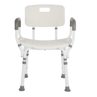 Rhythm Healthcare Premium Shower Chair with Back and Padded Arms