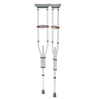 Rhythm Healthcare Pair of Universal Height Adjustable Crutches