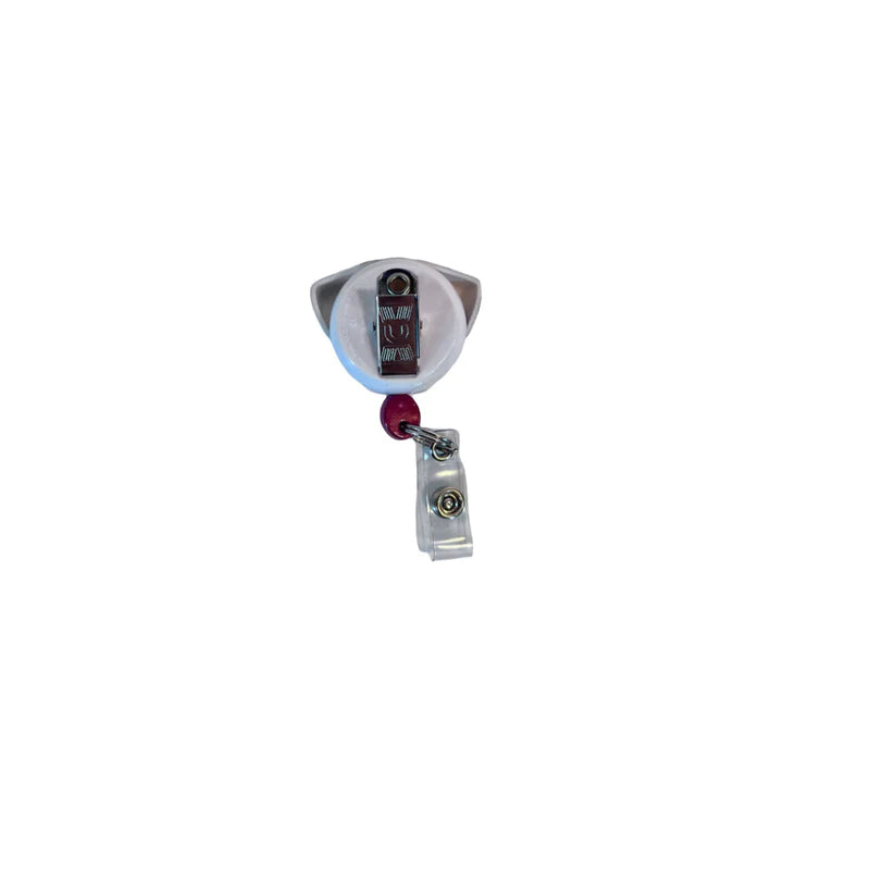 Pedia Pals Dalmatian Dog Retractimal ID Tag