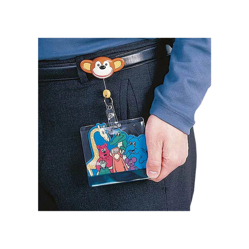 Pedia Pals Chimp Retractimal ID Tag