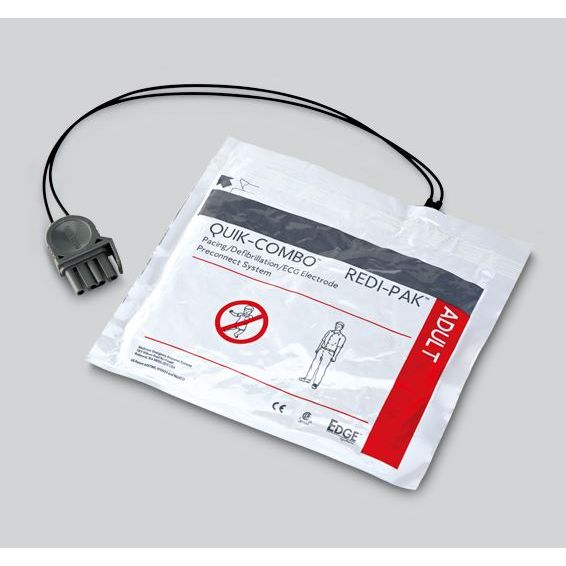 Physio Control Electrodes with QUIK-COMBO Connector & REDI-PAK Preconnect System
