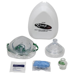 Kemp USA Adult And Child Combo CPR Mask