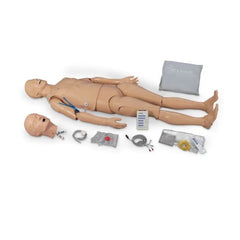 Heartsmart Simulaids ALS Full Body Manikin with Extra Arm and Carry Bag