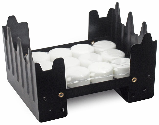 Mayday Backpacker's Folding Emergency Stove with 24 Fuel Tablets