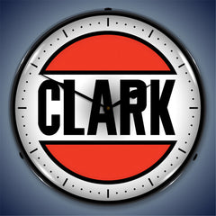 Clark Gas 14" LED Wall Clock
