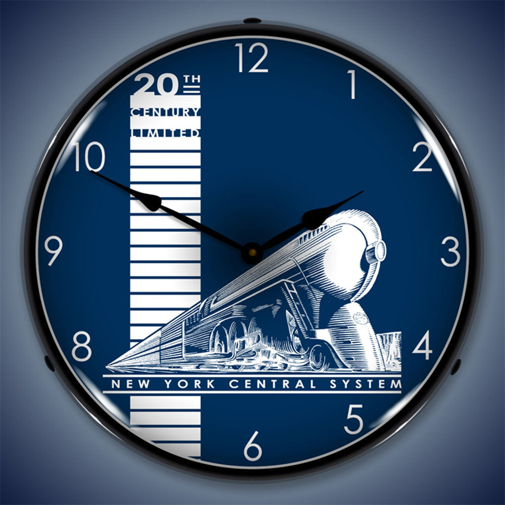 20th Century Limited New York Central System 14" LED Wall Clock