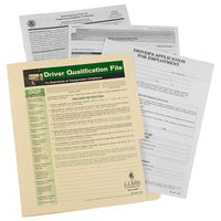 JJ Keller Driver Qualification File Packet (Single Copy)