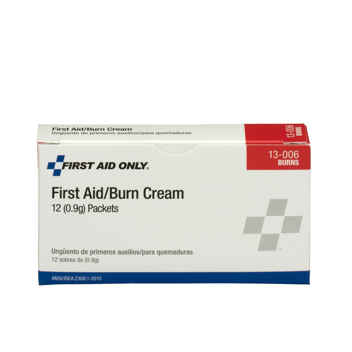 First Aid Only Burn Cream, 12 Per Box