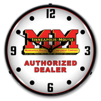 Minneapolis Moline Authorized Dealer 14" LED Wall Clock