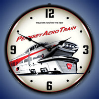 Pennsey Aero Train 14" LED Wall Clock