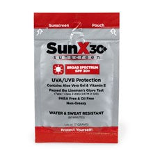 First Aid Only SunX3 Sunscreen Lotion Packets, 4 Per Box