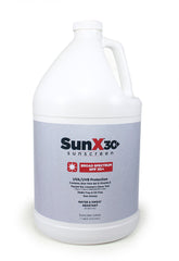 First Aid Only SunX3 Sunscreen Lotion, 1 Gallon