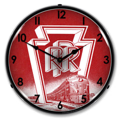 Pennsylvania Railroad 14" LED Wall Clock