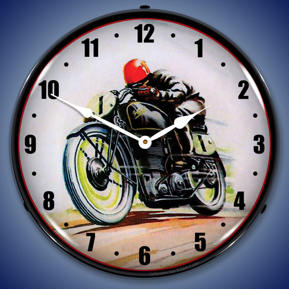 Road Racer 14" LED Wall Clock