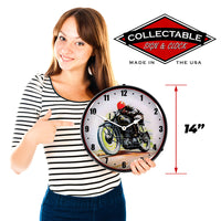 Road Racer 14" LED Wall Clock