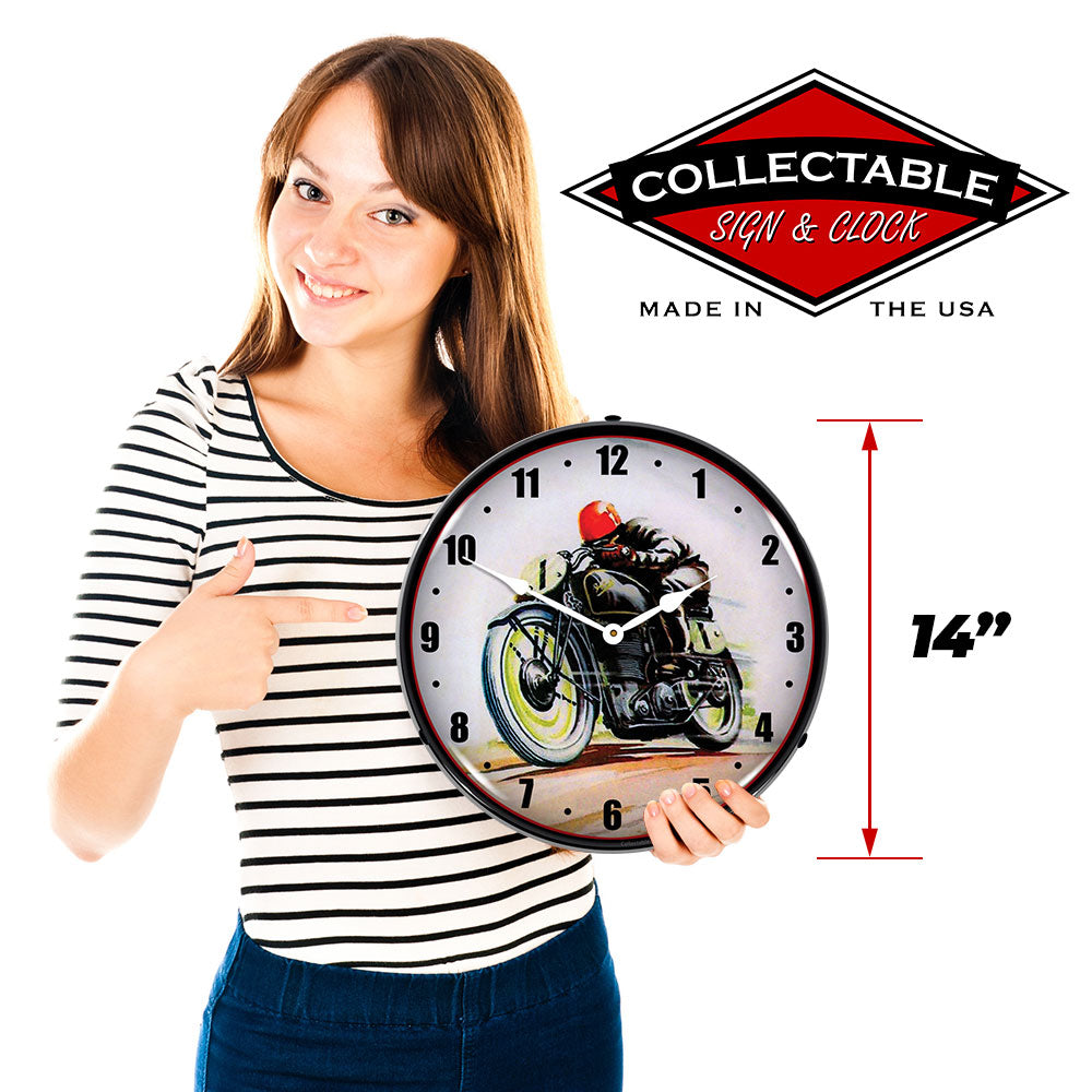 Road Racer 14" LED Wall Clock