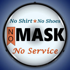 No Mask No Service 14" LED Front Window Business Sign
