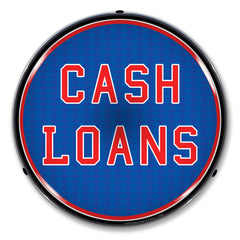Cash Loans 14" LED Front Window Business Sign