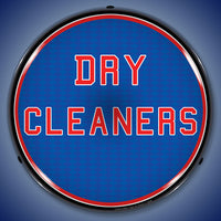 Dry Cleaners 14" LED Front Window Business Sign