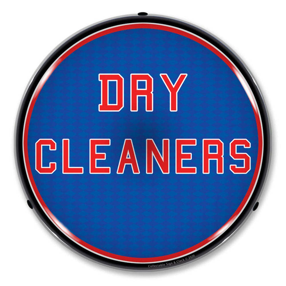 Dry Cleaners 14" LED Front Window Business Sign