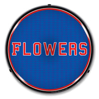 Flowers 14" LED Front Window Business Sign
