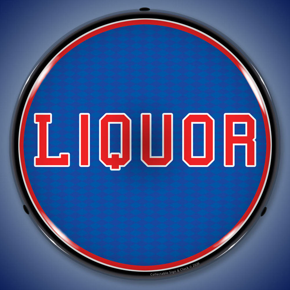 Liquor 14" LED Front Window Business Sign