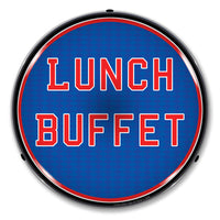 Lunch Buffet 14" LED Front Window Business Sign