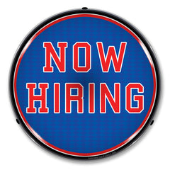 Now Hiring 14" LED Front Window Business Sign
