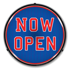 Now Open 14" LED Front Window Business Sign