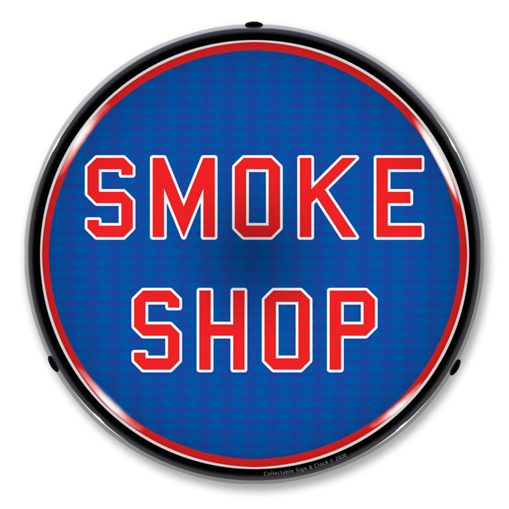 Smoke Shop 14" LED Front Window Business Sign