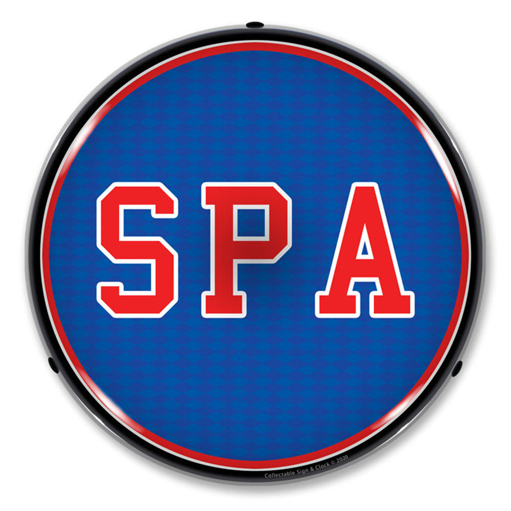 SPA 14" LED Front Window Business Sign