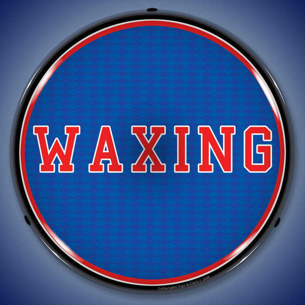WAXING 14" LED Front Window Business Sign