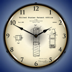 Pez Candy Dispenser 1952 Patent 14" LED Wall Clock